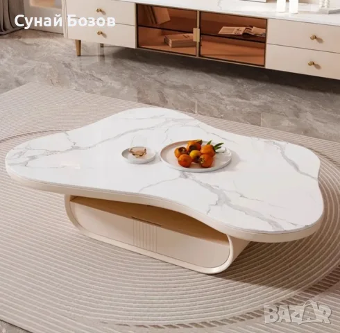 Стилна холна маса, снимка 4 - Маси - 56533415