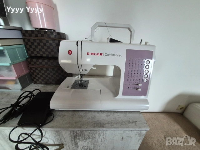 Електрическа машина за шиене, снимка 4 - Други машини и части - 54086796