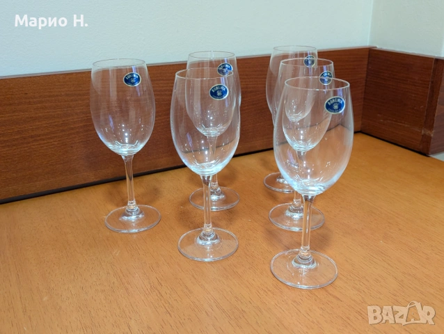 Комплект чаши за бяло вино, 250 мл (чисто нови), снимка 2 - Чаши - 54196411