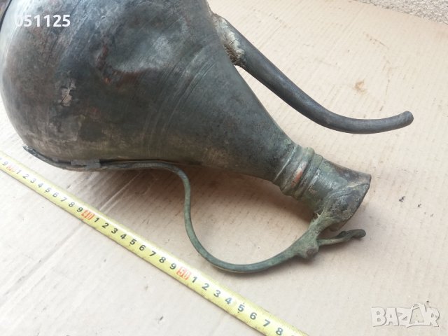 Кован меден възрожденски ибрик , снимка 11 - Антикварни и старинни предмети - 36649145