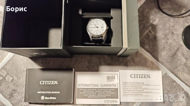 ЧАСОВНИК Citizen Eco-Drive Radio Controlled, снимка 2 - Мъжки - 52884822