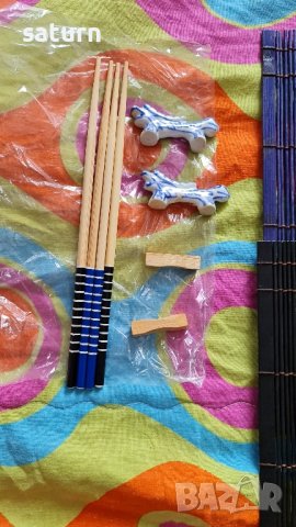 комплект клечки за хранене и подложки, снимка 2 - Други - 44385779