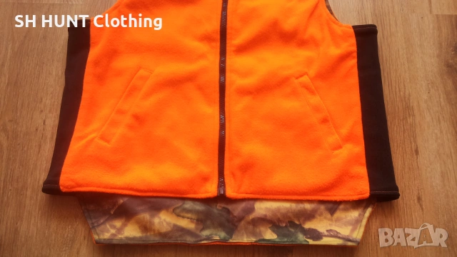 TWO FACE POLAR SIGNAL VEST размер S за лов двулицев поларен елек - 1876, снимка 5 - Екипировка - 53101715