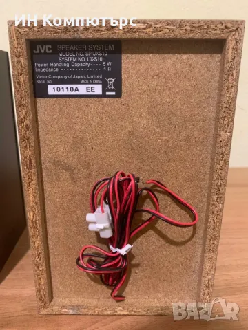 Продавам тонколони от уредба JVC SP-UXS10, снимка 4 - Тонколони - 49486880