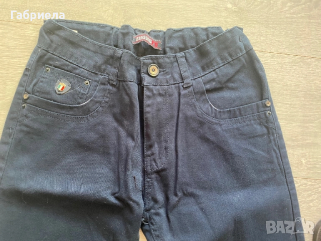 Тъмносин панталон, подходящ за училище, снимка 4 - Детски панталони и дънки - 51706666