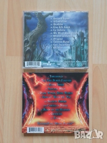 Оригинални дискове HAMMERFALL , снимка 3 - CD дискове - 54311111