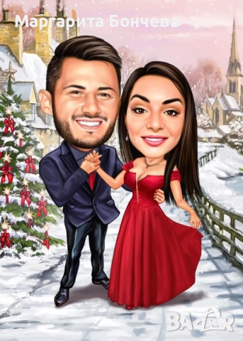 Дигитална карикатура, снимка 2 - Картини - 52259567