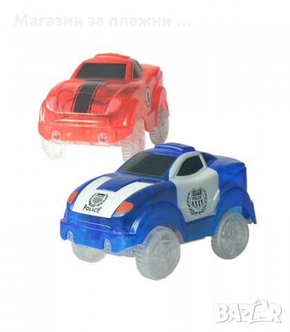 ПИСТА С КОЛИЧКИ MAGIC TRACK, МНОГОЦВЕТНА, СВЕТЕЩА 220 ЧАСТИ - код 1885, снимка 11 - Коли, камиони, мотори, писти - 34240050