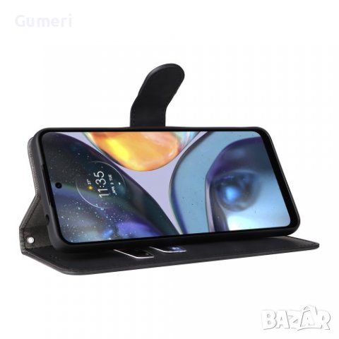 Motorola Moto G22 - Тефтер Стойка , снимка 3 - Калъфи, кейсове - 37251242
