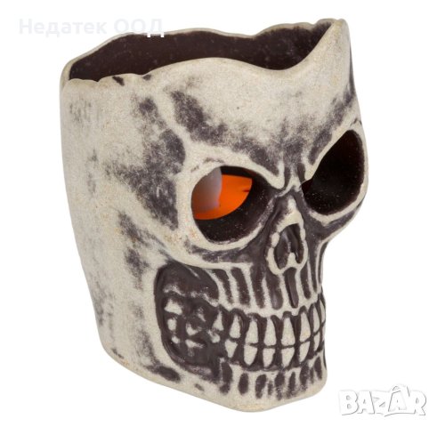 Декорация за Хелоуин, Череп, Цветна светлина, 6x5x7 см, снимка 2 - Други - 42348920