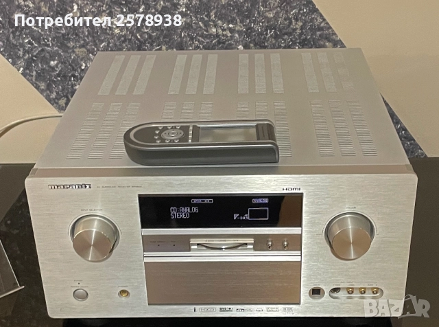 MARANTZ SR 9600 7.1 - канален THX Ultra 2 сертифициран AV приемник !, снимка 7 - Ресийвъри, усилватели, смесителни пултове - 52816306