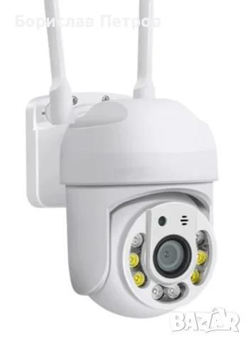 Wi Fi камера 1080P с връзка за PC, IOS, Android и нощен запис /Резолюция: 2MPX; Вграден микрофон, снимка 2 - IP камери - 56195312