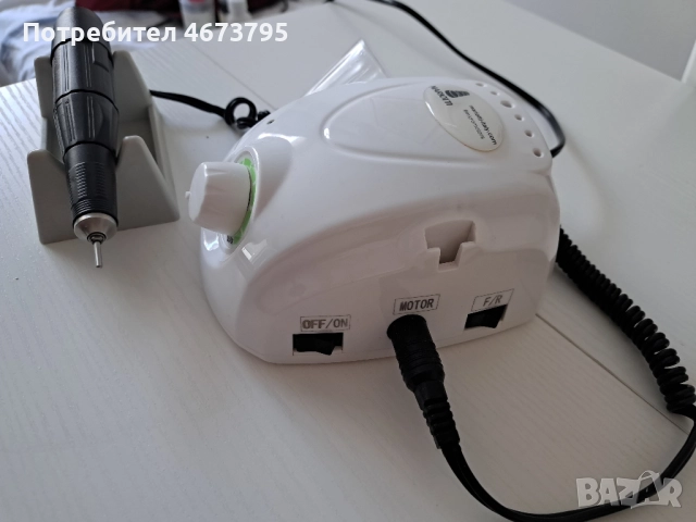 Електрическа пила за нокти с мотор Mariotti, снимка 3 - Педикюр и маникюр - 52820149