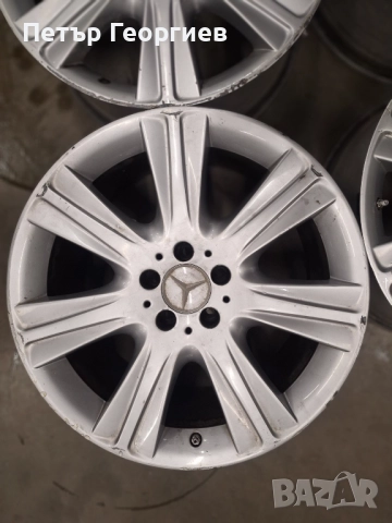ОРИГИНАЛНИ АЛУМИНИЕВИ ДЖАНТИ МЕРЦЕДЕС S КЛАСА W222 СПОРТ ПАКЕТ-5x112х66.6-19цола, снимка 3 - Гуми и джанти - 52839958