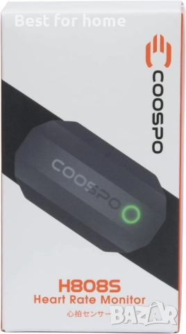 COOSPO Bluetooth пулсомер с колан за гърди, снимка 8 - Друга електроника - 52581897