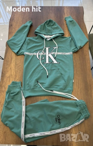 Calvin Klein дамски екипи /худи и долнище/ висок клас реплика, снимка 11 - Спортни екипи - 52653468