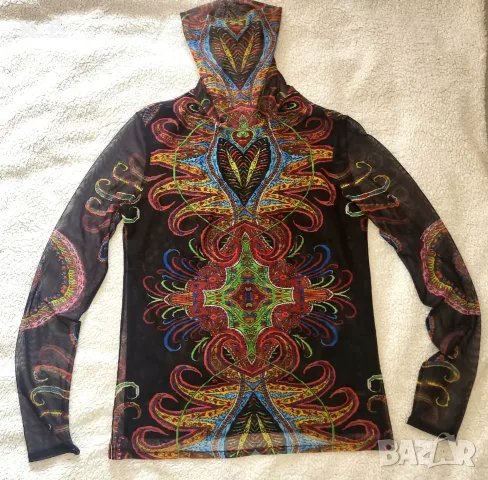 Поло Desigual размер М, снимка 2 - Блузи с дълъг ръкав и пуловери - 56082996