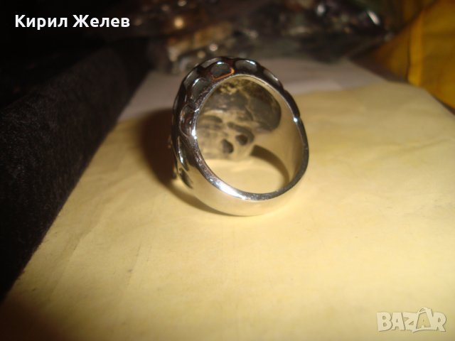 СПАЙДЪР - ЧУДОВИЩЕ СТОМАНЕН НЕРЪЖДАЕМ ПРЪСТЕН ХЕВИ МЕТЪЛ НОВ 25025, снимка 6 - Пръстени - 34528803