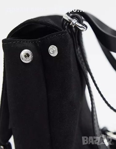 ASOS Design Естествена кожа малка раничка, снимка 4 - Раници - 40531009