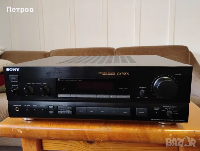 Ресийвър SONY ST GX 707ES + дистанцоинно, снимка 7 - Декове - 49336188