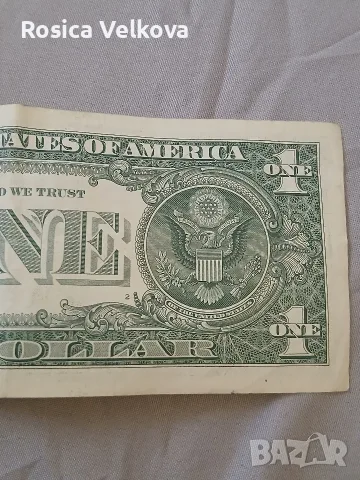1$долар 2017 със звезда (Star Note), снимка 8 - Нумизматика и бонистика - 56003189