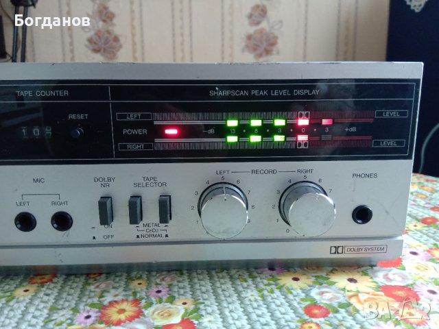 SHARP RT-110H(S) STEREO CASSETTE DECK /SHARP CORPORATION, снимка 6 - Декове - 42634543
