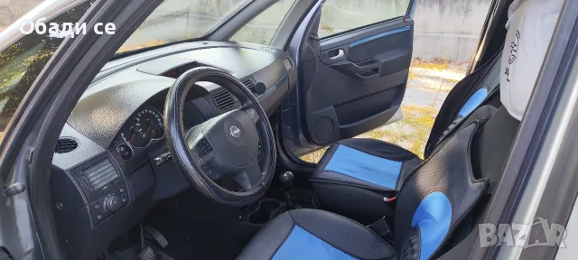 OPEL MERIVA 1.4 бензин/газ 92 к.с. малък данък, EURO 4, снимка 7 - Автомобили и джипове - 56237712