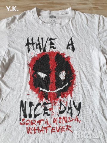 Оригинална мъжка тениска Marvel x Deadpool, снимка 3 - Тениски - 31875527