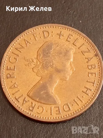 Стара монета 1 пени 1965г. Великобритания Кралица Елизабет втора 27263, снимка 6 - Нумизматика и бонистика - 49076281