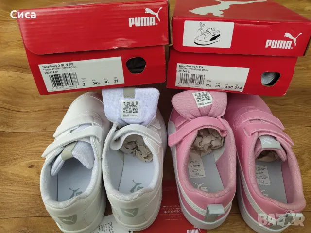 Номер 34,5 и номер 35 чисто нови оригинални детски маратонки Пума/Puma , снимка 3 - Детски маратонки - 47447699