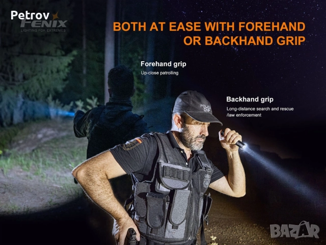 Fenix PD35 - LED 1700 Lumen / 375 m - Тактически , Военен - NATO Прожектор , Джобна лампа - GERMANY , снимка 12 - Други инструменти - 52408328
