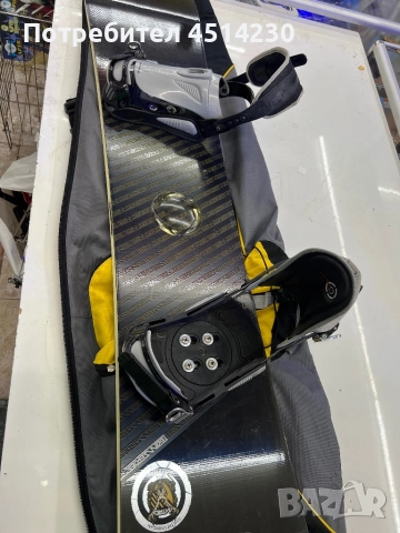 Сноуборд Ranger 155 см с автомати + калъф, снимка 10 - Зимни спортове - 52879684