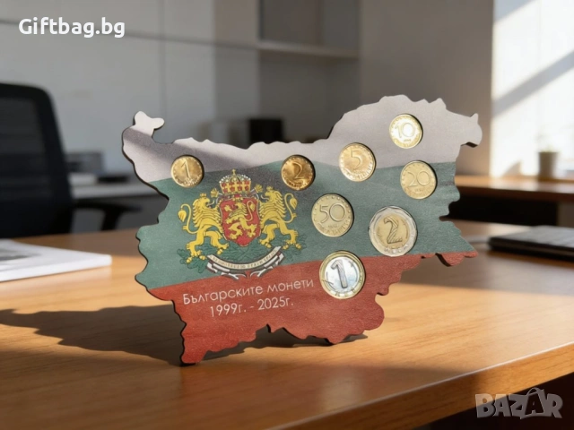 България и левът – памет, съхранена във време + стойка, снимка 3 - Декорация за дома - 53077319