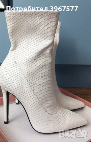 Нови боти на ток р-р 36, снимка 3 - Дамски боти - 53942325