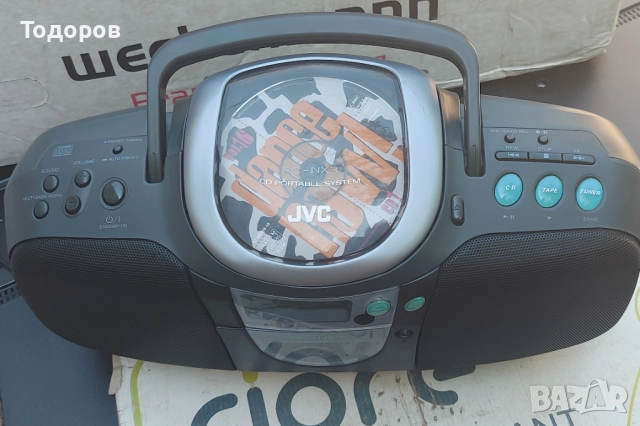 JVC RC-NX3 CD Portable System (CD/Tape/Tuner), снимка 11 - Радиокасетофони, транзистори - 51802781