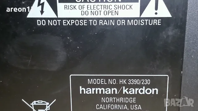 Harman Kardon HK3390, снимка 5 - Ресийвъри, усилватели, смесителни пултове - 56455997