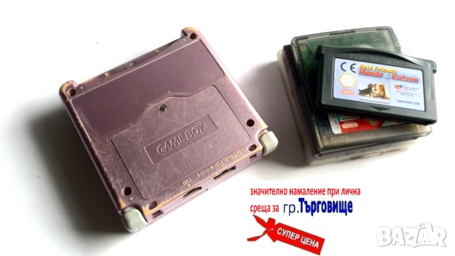 Gameboy Advanced SP Нинтендо Nintendo и игри, снимка 6 - Nintendo конзоли - 44351278