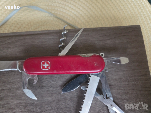 Wenger+пинсета+клечка за зъби, снимка 5 - Ножове - 53909565