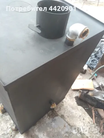 Камина с водна риза, 24 kw, снимка 5 - Печки, фурни - 49577016