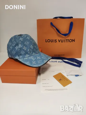 Мъжка дамска бейзболна шапка  Louis Vuitton, снимка 1