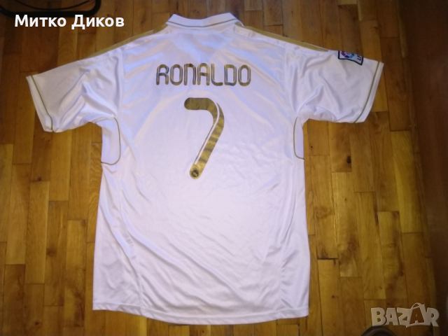 Реал Мадрид футболна тениска фенска №7 Роналдо отлична размер Л, снимка 6 - Футбол - 44517877