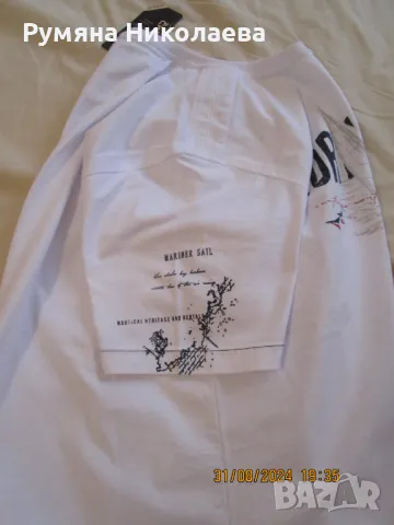 мъжка тениска 100 % памук, къс ръкав, снимка 5 - Тениски - 47261930