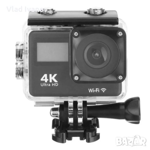 Водоустойчива спортна ексшън камера 4K Ultra HD, снимка 2 - Камери - 42048534