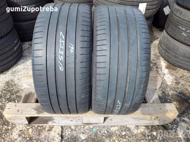 255/35/19 Пирели Пи Зеро 2019г 4,5мм Рън Флат, снимка 1