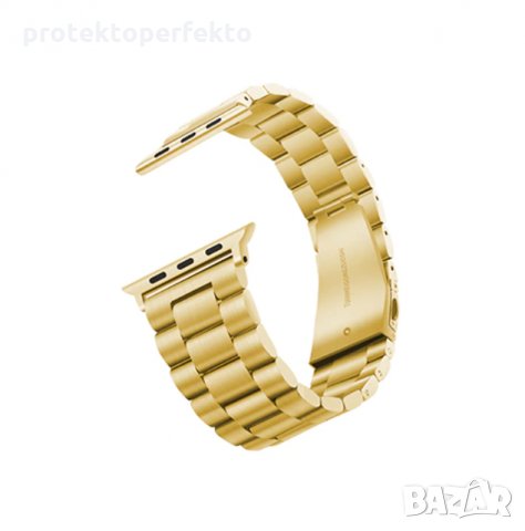 Метална каишка за Apple WATCH 3, 4, 5, 6, SE, 7 -42мм, 44мм, 45мм, снимка 9 - Каишки за часовници - 31002818