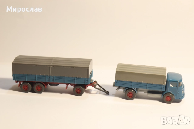 WIKING H0 1/87 BUSSING TIR КАМИОН МОДЕЛ, снимка 5 - Колекции - 52528990