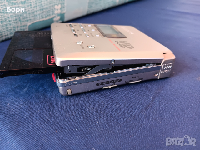 SONY MZ-R55 MiniDisc Player/Recorder, снимка 4 - Плейъри, домашно кино, прожектори - 44697903