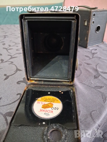  Стари фотоапарати, снимка 7 - Антикварни и старинни предмети - 53369907