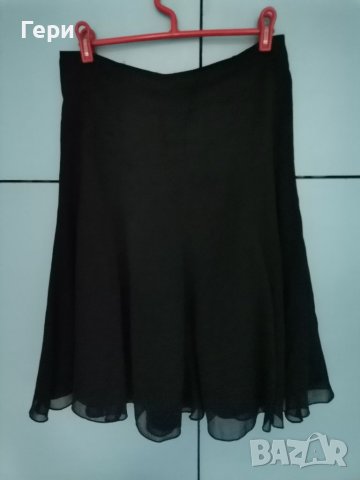 Черна лятна пола, снимка 2 - Поли - 37757986
