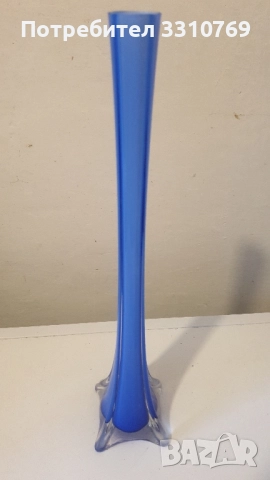 Красиви кристални вази Мурано в стил "Арт нуово"., снимка 12 - Вази - 52431929